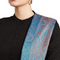 "Blue Self-Designed Reversible Cashmere Shawl – Luxurious Softness & Elegant Versatility"